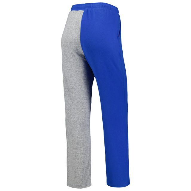 Pantalon de survêtement confortable tri-mélange ZooZatz Royal/Gris Kentucky Wildcats pour femme