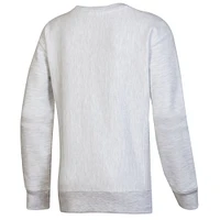 Youth Champion Heather Gray Kentucky Wildcats Reverse Weave Pullover Sweatshirt