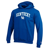 Youth Champion Royal Kentucky Wildcats Campus Pullover Hoodie