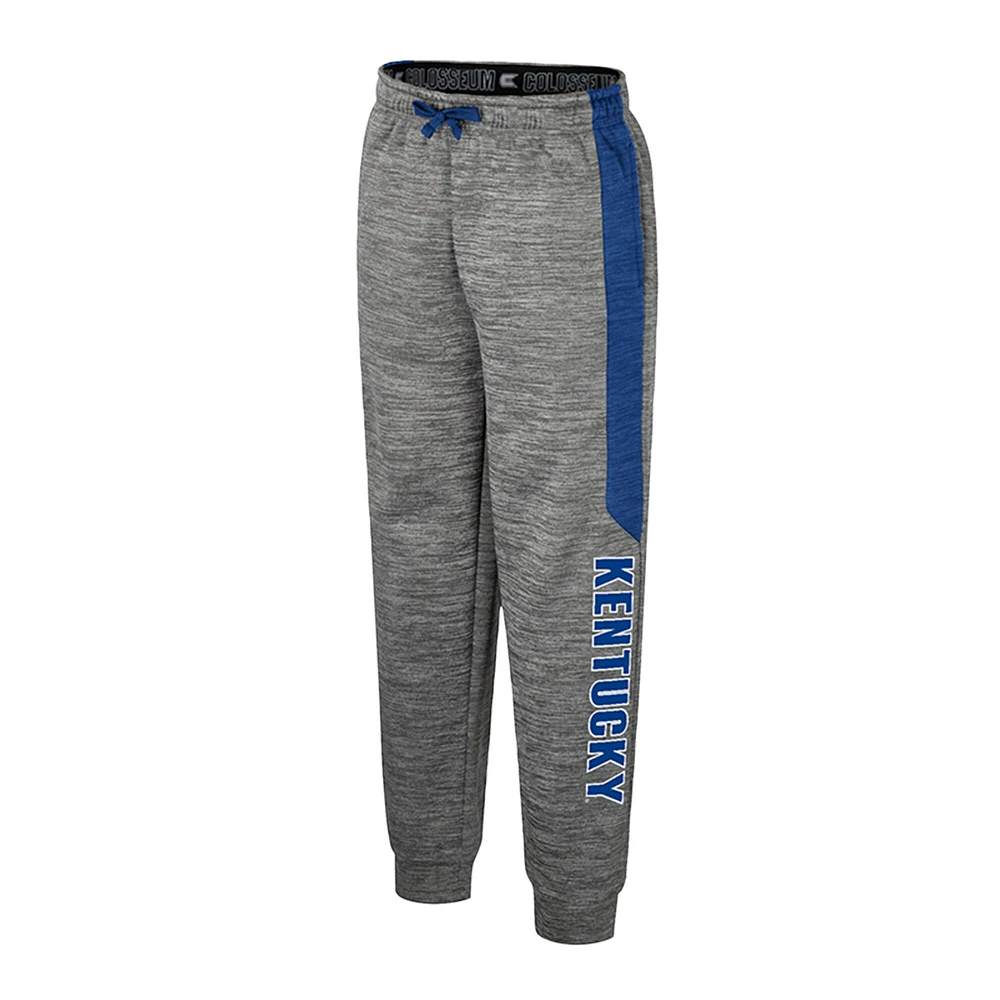 Youth Colosseum Heather Gray Kentucky Wildcats Fleece Pants