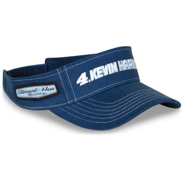 Visière Kevin Harvick bleu marine de la collection Stewart-Haas Racing Team pour hommes
