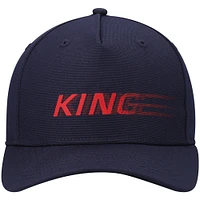 Men's King Apparel Navy Tennyson Curved Peak