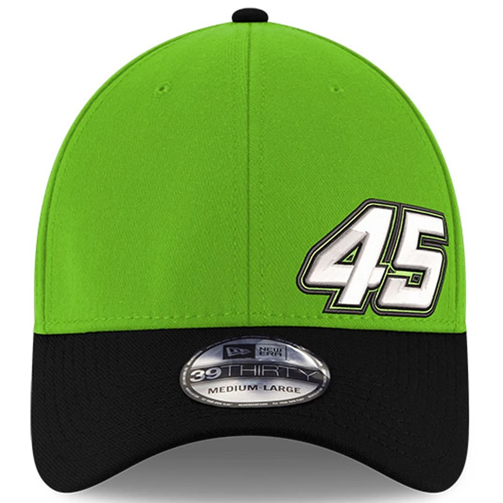 Men's New Era Green Kurt Busch Flawless 39THIRTY Flex Hat