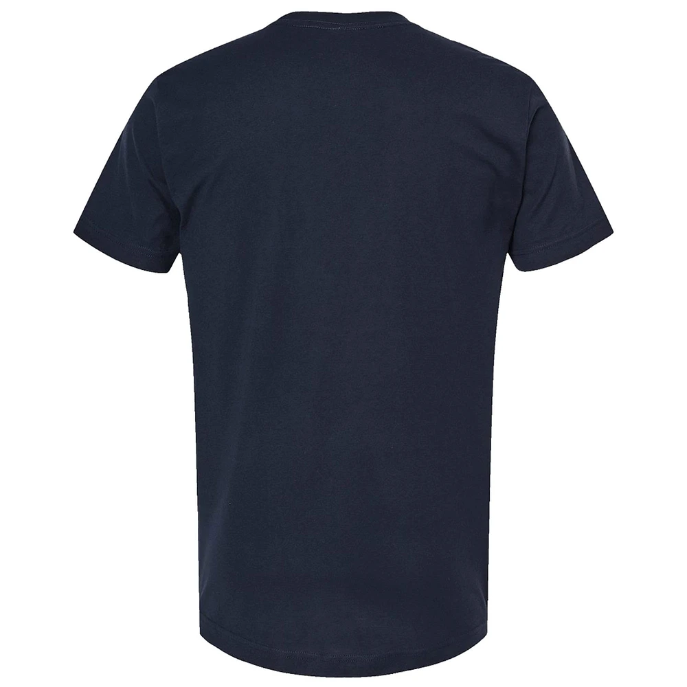 Men's Checkered Flag Sports Navy Kyle Busch Rebel Bourbon Live Against The Grain T-Shirt
