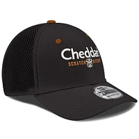 Men's New Era Black Kyle Busch 39THIRTY Cheddar's NEO Flex Fit Hat