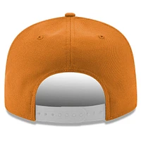 Men's New Era Orange Kyle Busch 9FIFTY Cheddar's Adjustable Hat