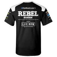 Men's Richard Childress Racing Team Collection  Black Kyle Busch Rebel Bourbon Uniform T-Shirt
