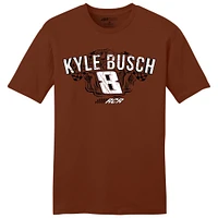 Men's Richard Childress Racing Team Collection  Brown Kyle Busch Rebel Bourbon Car T-Shirt