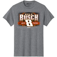 Men's Richard Childress Racing Team Collection Heather Gray Kyle Busch Cheddar's Car T-Shirt