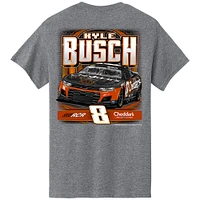 Men's Richard Childress Racing Team Collection Heather Gray Kyle Busch Cheddar's Car T-Shirt