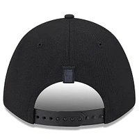 Men's New Era Black Kyle Larson American Flag 9FORTY M-Crown A-Frame Adjustable Hat