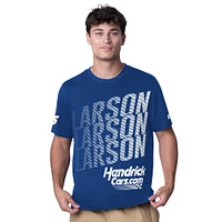 Men's Starter  Blue Kyle Larson Hendrickcars.com All Star Extreme T-Shirt