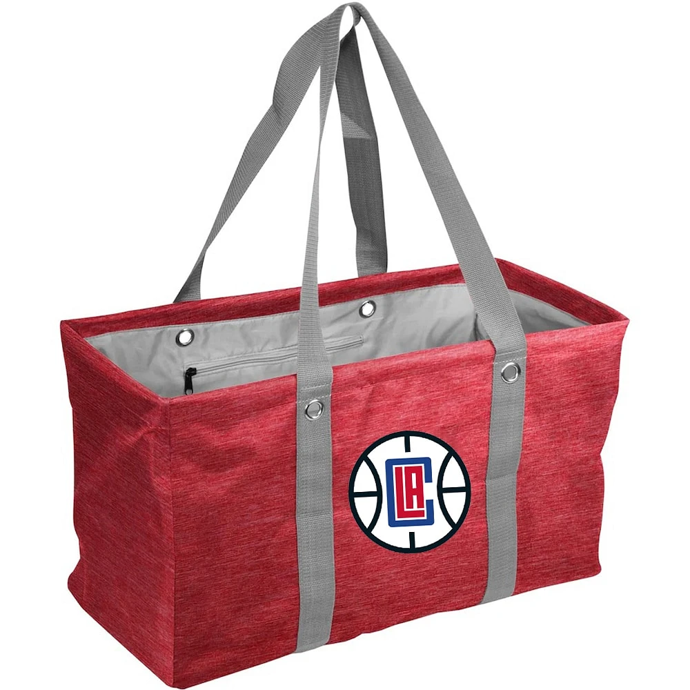 LA Clippers Crosshatch Picnic Caddy Tote Bag