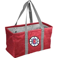 LA Clippers Crosshatch Picnic Caddy Tote Bag