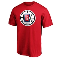 Men's Fanatics Kawhi Leonard Red LA Clippers Team Playmaker Name & Number T-Shirt