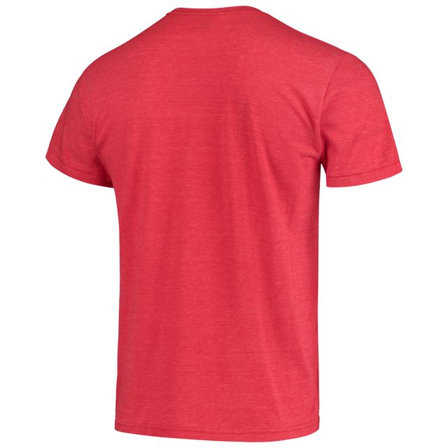 T-shirt à trois mélanges Caricature Kawhi Leonard LA Clippers rouge pour homme