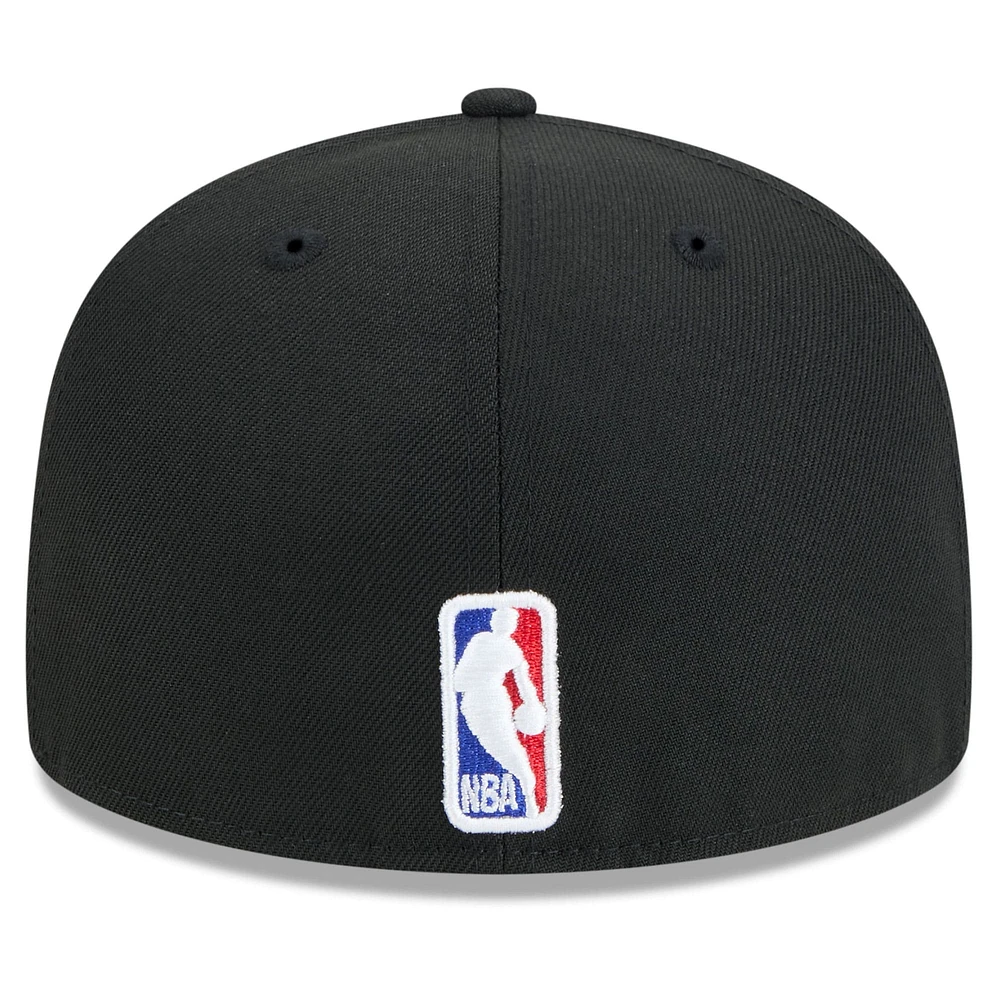 Men's New Era  Black LA Clippers 2024/25 City Edition Alternate 59FIFTY Fitted Hat