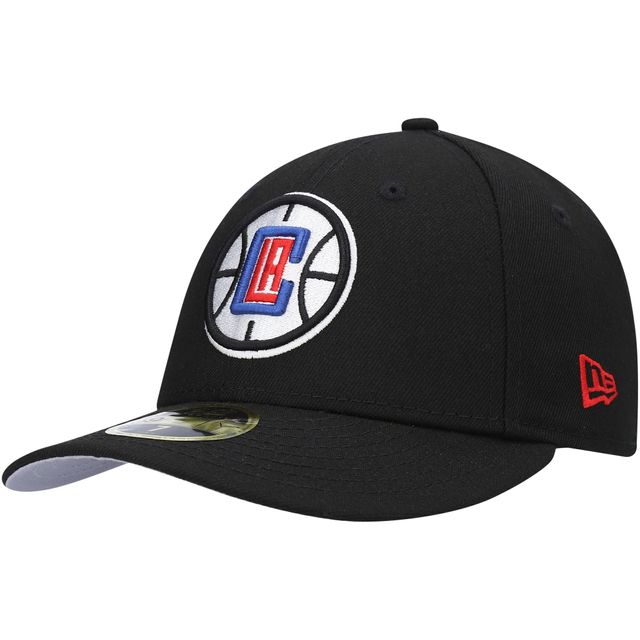 Casquette ajustée 59FIFTY LA Clippers Team noire à profil bas New Era pour homme