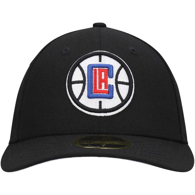 Casquette ajustée 59FIFTY LA Clippers Team noire à profil bas New Era pour homme