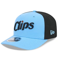 Men's New Era  Blue LA Clippers 2024/25 City Edition 9SEVENTY Stretch-Snap Hat