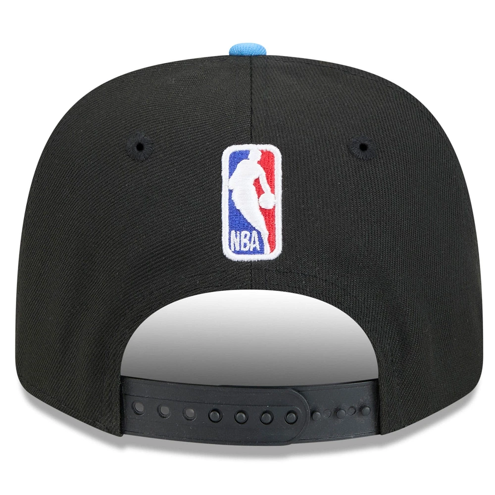 Men's New Era  Blue LA Clippers 2024/25 City Edition 9SEVENTY Stretch-Snap Hat