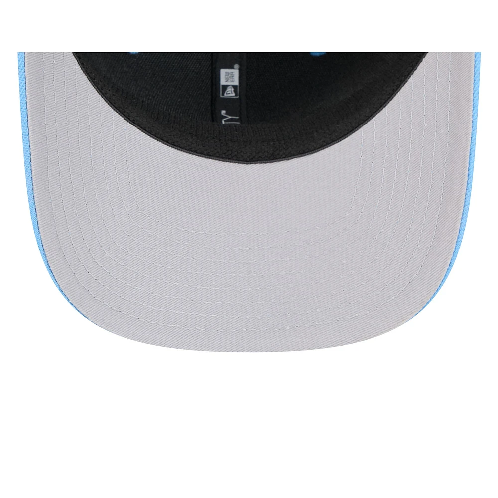 Men's New Era  Blue LA Clippers 2024/25 City Edition 9SEVENTY Stretch-Snap Hat