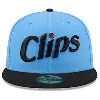 Men's New Era  Light Blue LA Clippers 2024/25 City Edition 59FIFTY Fitted Hat