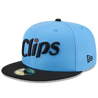 Men's New Era  Light Blue LA Clippers 2024/25 City Edition 59FIFTY Fitted Hat