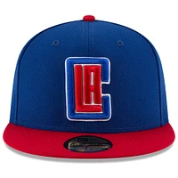 Men's New Era Royal/Red LA Clippers Official Team Color 2Tone 59FIFTY Fitted Hat
