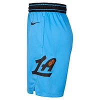 Men's Nike Blue LA Clippers 2024/25 City Edition Swingman Shorts
