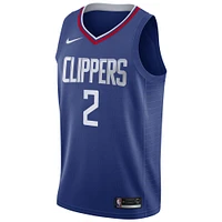 Men's Nike Kawhi Leonard Blue LA Clippers 2019/20 Swingman Jersey - Icon Edition