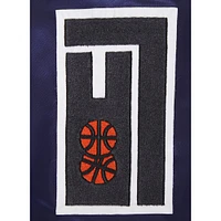 Men's Pro Standard Navy LA Clippers 2023/24 City Edition Satin Full-Snap Jacket