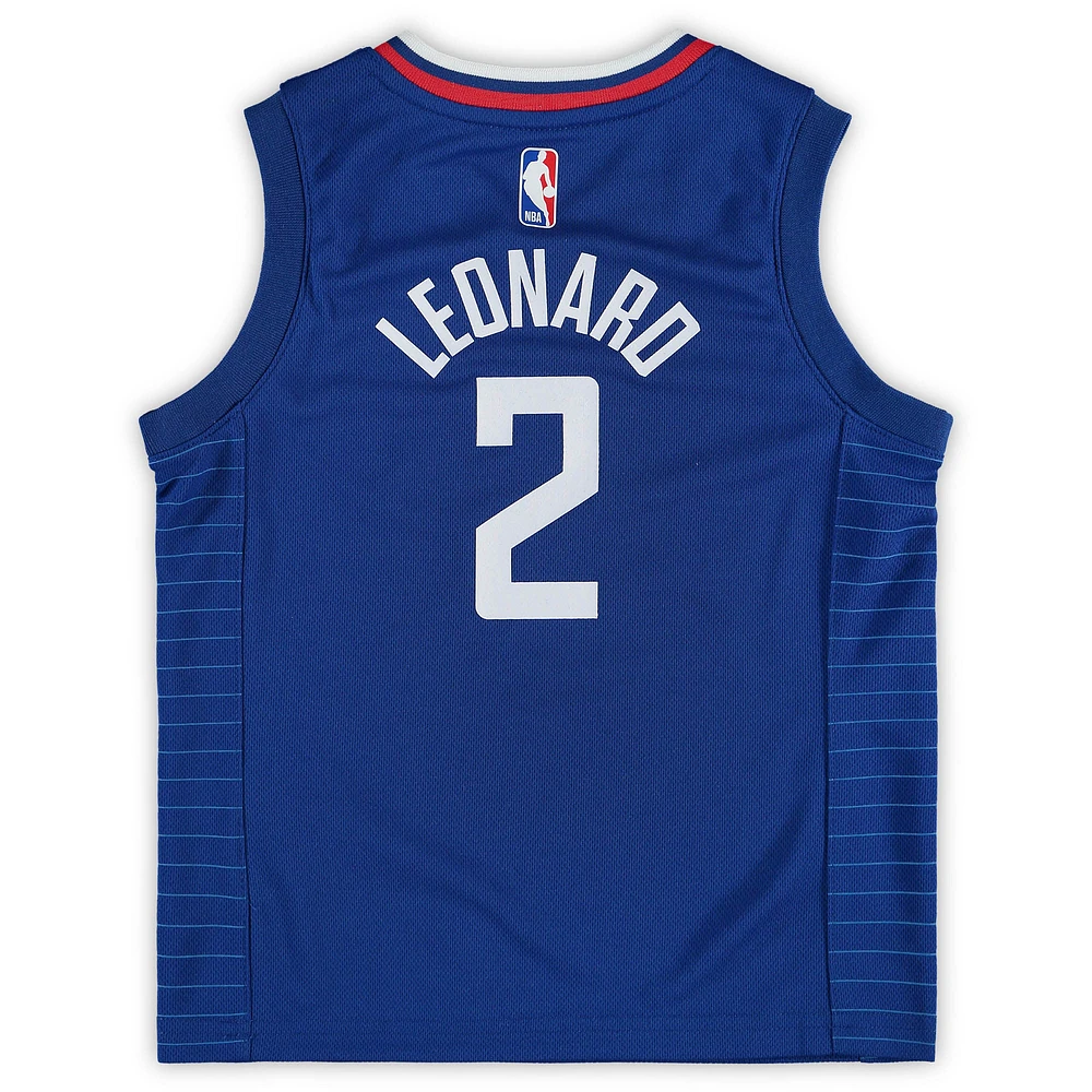 Preschool Nike Kawhi Leonard Royal LA Clippers 2019/20 Player Jersey - Icon Edition