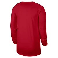 Unisex Nike Red LA Clippers 2023/24 Legend On-Court Practice Long Sleeve T-Shirt