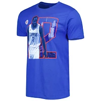 Unisex Stadium Essentials Kawhi Leonard Royal LA Clippers Player Skyline T-Shirt