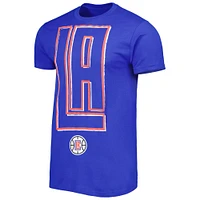 Unisex Stadium Essentials Royal LA Clippers Element Logo Pop T-Shirt