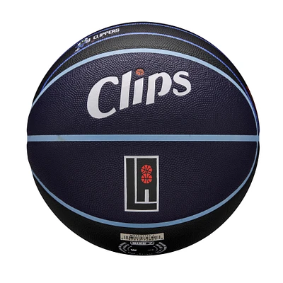 Ballon de basket-ball de collection Wilson LA Clippers 2023/24 City Edition