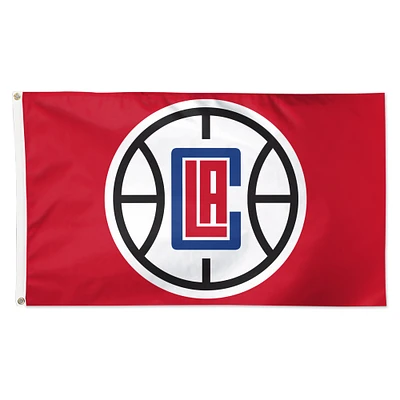 WinCraft LA Clippers 3' x 5' Drapeau simple face avec logo principal
