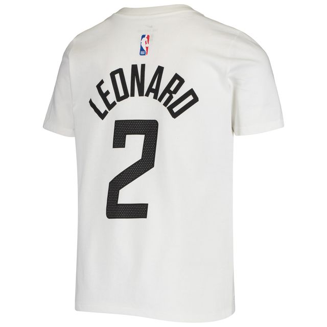 T-shirt de performance Nike Kawhi Leonard LA Clippers avec nom et numéro pour jeune