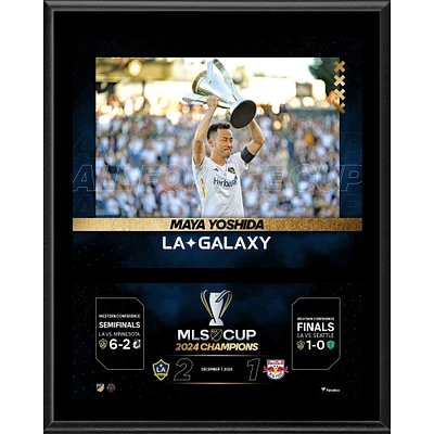 Maya Yoshida LA Galaxy 2024 MLS Cup Champions 10.5" x 13" Sublimated Plaque