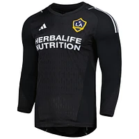 Men's adidas Black LA Galaxy 2023 Goalkeeper Long Sleeve Replica Jersey