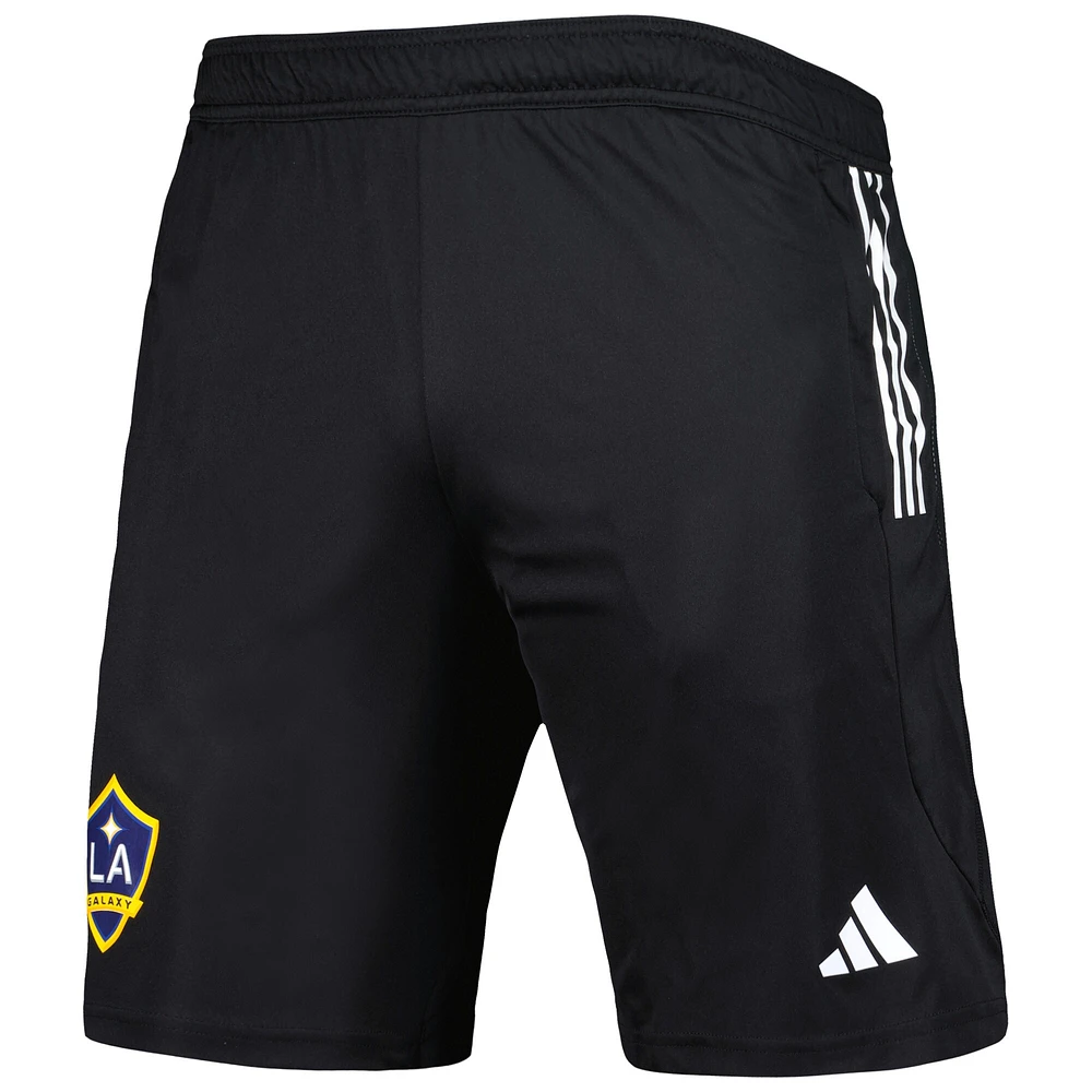 Men's adidas Black LA Galaxy 2023 On-Field AEROREADY Training Shorts