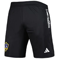 Men's adidas Black LA Galaxy 2023 On-Field AEROREADY Training Shorts