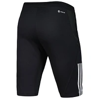 Men's adidas Black LA Galaxy 2023 On-Field Training AEROREADY Half Pants