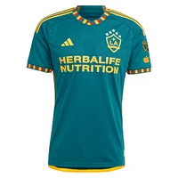 Men's adidas Gabriel Pec Green LA Galaxy 2024 Kit Authentic Player Jersey