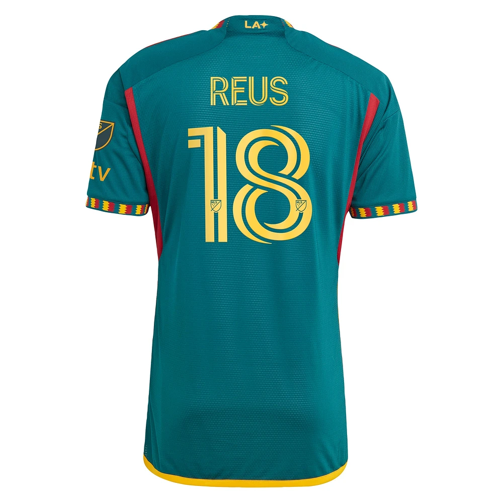 Men's adidas Marco Reus Green LA Galaxy 2024 Kit Authentic Player Jersey