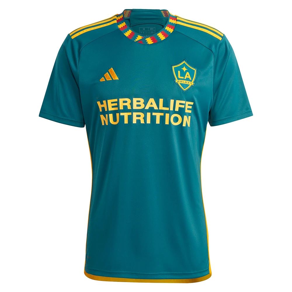 Men's adidas Marco Reus Green LA Galaxy 2024 Kit Replica Player Jersey