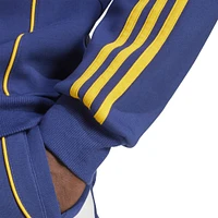 Men's adidas Navy LA Galaxy 2025 Travel Pullover Hoodie