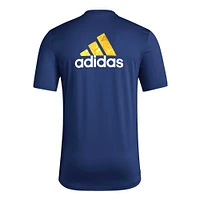 Men's adidas Navy LA Galaxy Local Pop AEROREADY T-Shirt