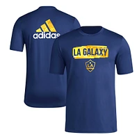 Men's adidas Navy LA Galaxy Local Pop AEROREADY T-Shirt